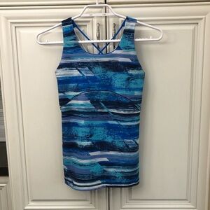 Ivivva by Lululemon girl’s tank top with bra liner